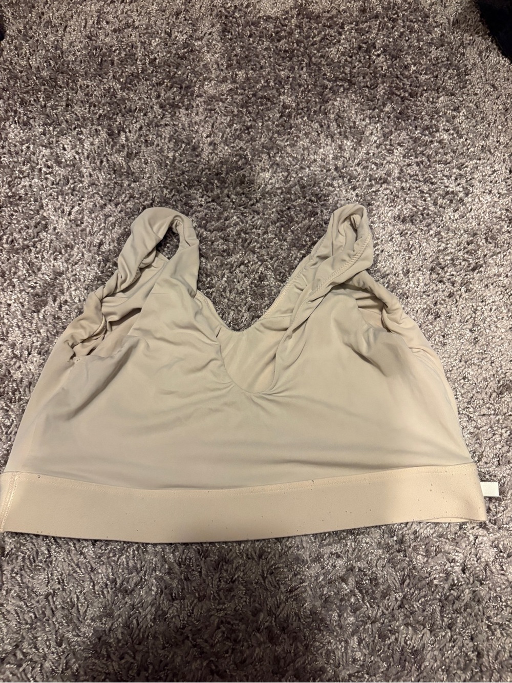 Seamless Scoop-Neck Bralette in Rose - Picture 5 of 7